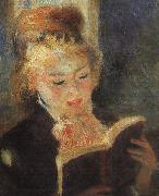 Pierre Renoir Woman Reading  fff Spain oil painting artist